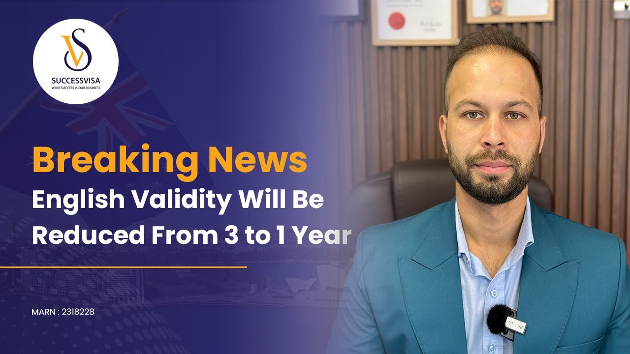 Breaking News English Validity Will Be Reduced From 3 To 1 Year