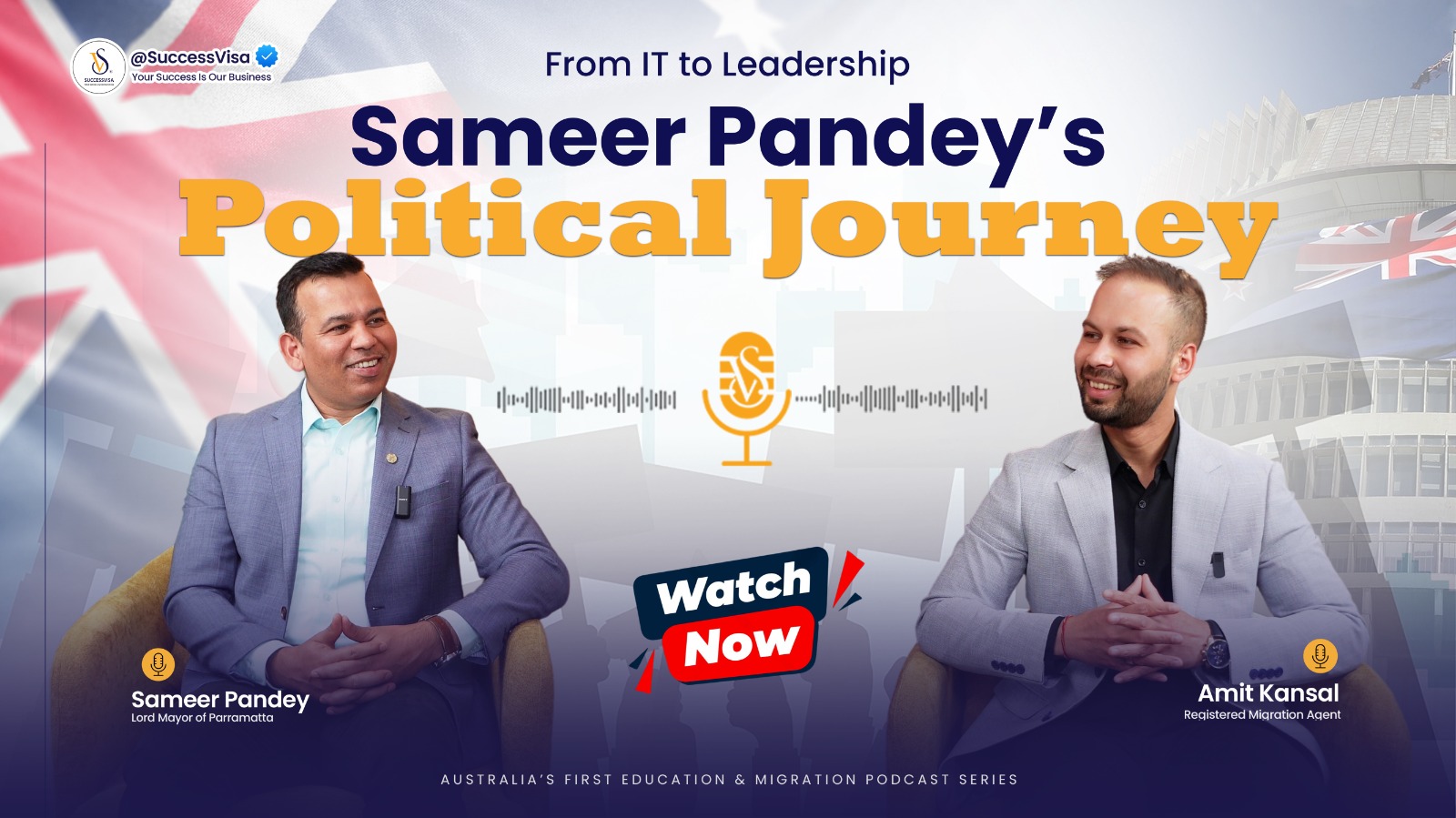 From IT to Leadership - Sameer Pandey’s Political Journey - Podcast 11