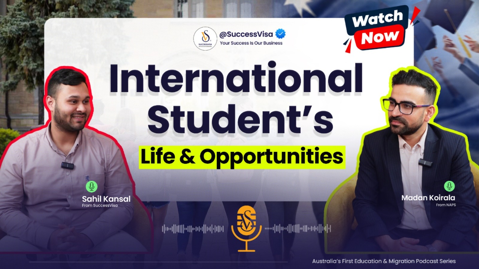 International Students Life and Opportunities in Australia - Podcast 10