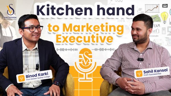 Kitchen Hand to Marketing Executive - Podcast 1