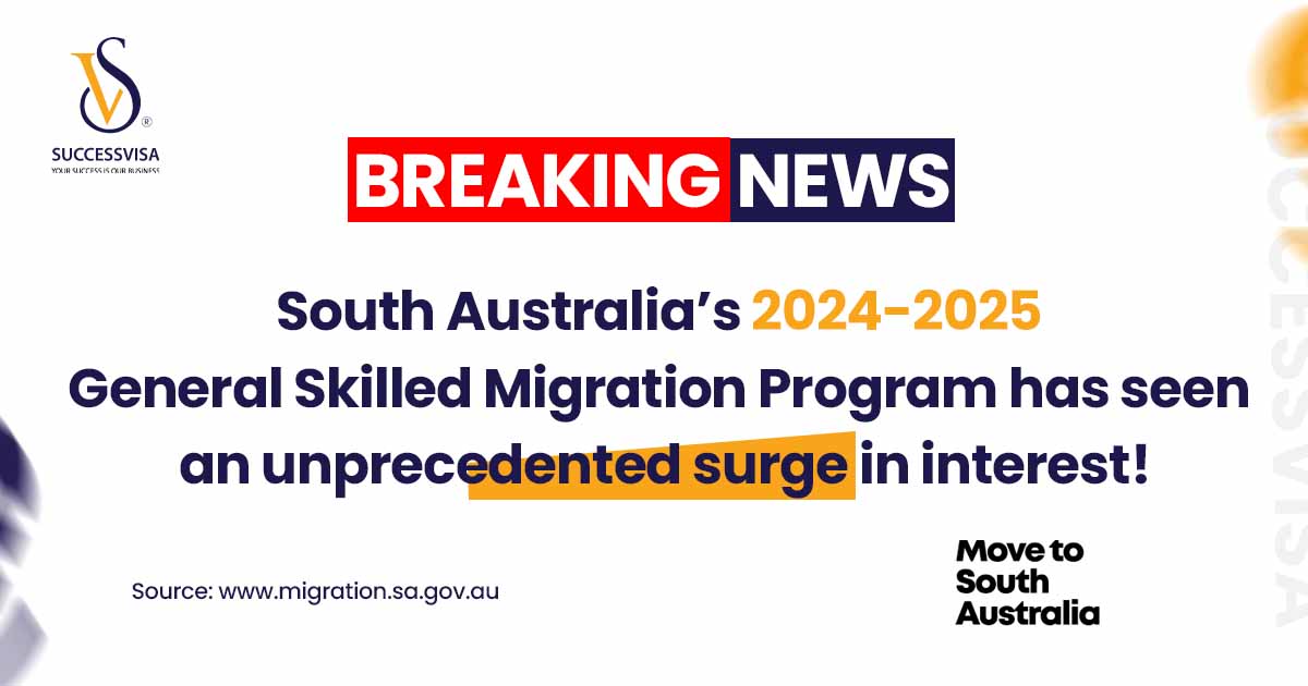 South Australias 2024-2025 Skilled Migration Program: Key Updates